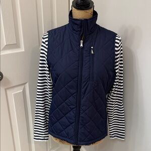 Lauren Ralph Lauren Navy Quilted Women's Vest